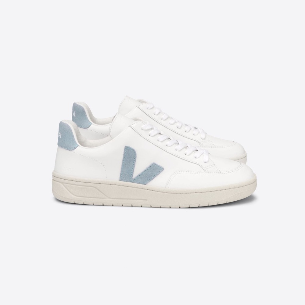 Veja V-12 - Leather White Steel - Picture 11 of 13